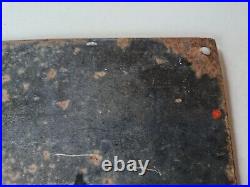 Collectible Vintage Enamel Delsanex Milk Dairy Hygiene Advertising Sign Farmers