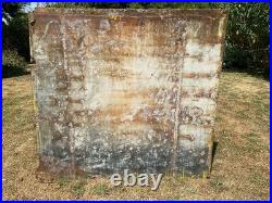 Colmans Mustard Enamel Sign Vintage