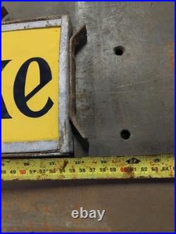 De Reszke Cigarette Sign, Enamel Sign, Shop Sign, Vintage