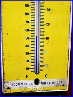 Duckhams Thermometer Vintage Oil Can Vintage Petrol Can Enamel Sign