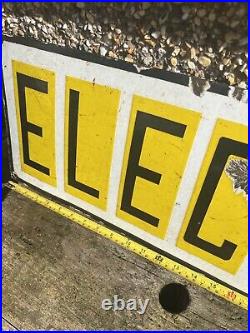 ELECON Original Enamel Sign