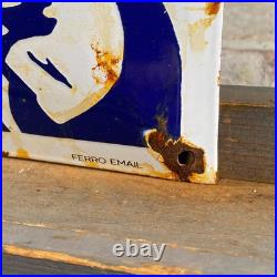 ESSO Enamel Sign 19.7x15.7 (50x40cm) Nice Retro Old Gas Station Vintage Signage ESSO Enamel Sign 19.7x15.7 (50x40cm) Nice Retro Old Gas Station Vintage Signage