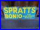 Early_Vintage_Spratts_Dog_Bone_Shape_Biscuits_Enamel_Sign_Advert_01_kog
