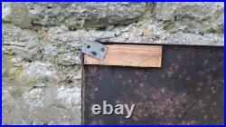 Enamel Advertising Sign Original Vintage 1953 French Ajja Cigarettes