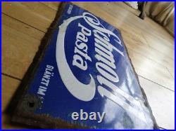 Enamel Sign Advertising Vintage Schmoll Pasta Original Old Retro Antique Vintage