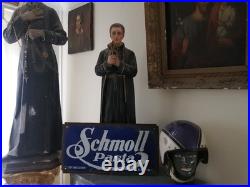 Enamel Sign Advertising Vintage Schmoll Pasta Original Old Retro Antique Vintage