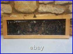 Enamel Sign' NO SMOKING' Vintage original Long Sign