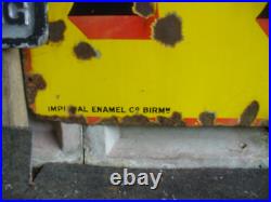 Enamel Sign, Pratts Vintage Original Sign 6x3f, Vintage Petrol Pump Uk Post Enamel Sign, Pratts Vintage Original Sign 6x3f, Vintage Petrol Pump Uk Post