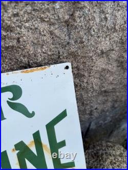 Enamel Sign VALVOLINE Motor Oil Vintage Garage /Man Cave /18x12 Classic car