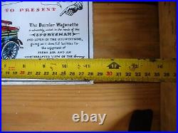 Enamel Sign, Vintage 1980s Garnier Enamel Sign, Vintage Car, Classic Car World Post