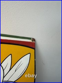 Enamel Vespa sign Vintage Style Scooter Garage Workshop man cave classic scooter