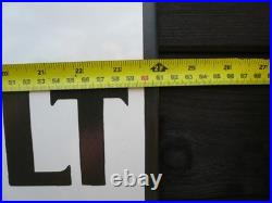 Enamel sign, classic renault, classic lorry vintage tractor, renault 5 WORLD POST