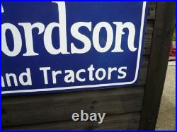 Enamel sign, ford classic car classic tractor, classic lorry, vintage farm