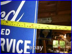 Enamel sign, ford xr4, ford dealer sign ford escort, classic car, vintage ford