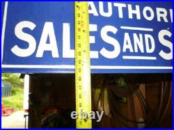 Enamel sign, ford xr4, ford dealer sign ford escort, classic car, vintage ford