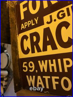 Enamel sign original Vintage Advertising FOR SALE great Condition See Pics