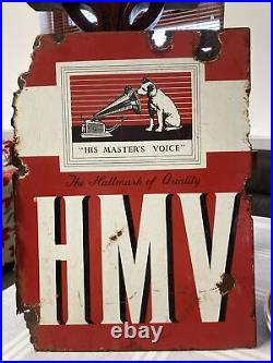 Enamel sign original vintage