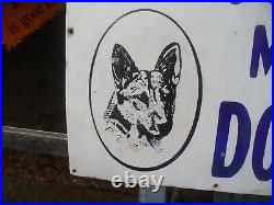 Enamel sign, spratts dog food vintage sign world post 30 X 20 INCH FREE UK POST