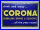 Enamel_vintage_sign_Corona_sparkling_drinks_and_squashes_01_eufm
