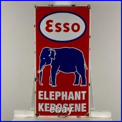 Esso Enamel Sign 60x30cm (23.6x11.8) Nice Gas Oil Vintage Advertising Decor