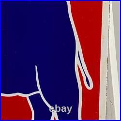 Esso Enamel Sign 60x30cm (23.6x11.8) Nice Gas Oil Vintage Advertising Decor Esso Enamel Sign 60x30cm (23.6x11.8) Nice Gas Oil Vintage Advertising Decor