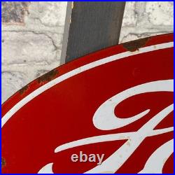 FORD Enamel Sign 18.1x11.4 (46x29cm) Retro Vintage Farm Tractor Porcelain Decor FORD Enamel Sign 18.1x11.4 (46x29cm) Retro Vintage Farm Tractor Porcelain Decor