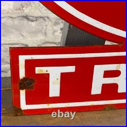 FORD Enamel Sign 18.1x11.4 (46x29cm) Retro Vintage Farm Tractor Porcelain Decor FORD Enamel Sign 18.1x11.4 (46x29cm) Retro Vintage Farm Tractor Porcelain Decor