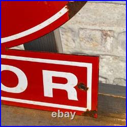 FORD Enamel Sign 18.1x11.4 (46x29cm) Retro Vintage Farm Tractor Porcelain Decor FORD Enamel Sign 18.1x11.4 (46x29cm) Retro Vintage Farm Tractor Porcelain Decor
