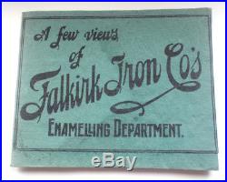 Falkirk Iron Co Catalogue Facsimile Enamel Signs 1900s Vintage Retro Advertising