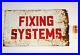 Fixing_Systems_Large_Vintage_Painted_Tin_Sign_Shed_Art_Salvage_Retro_Enamel_01_kq