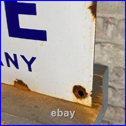 GULF Enamel Sign 19.7x15.7 (50x40cm) Nice Rare Gasoline Vintage Wall Decoration