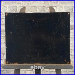 GULF Enamel Sign 19.7x15.7 (50x40cm) Nice Rare Gasoline Vintage Wall Decoration