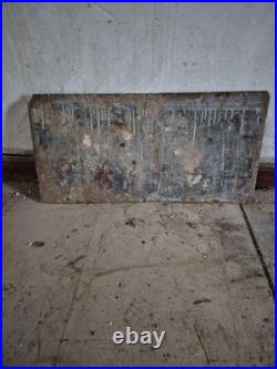 Garnier Sunlight Soap Enamel On Metal Sign 1897 Vintage Reproduction Retro