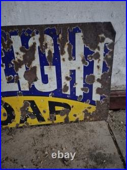 Garnier Sunlight Soap Enamel On Metal Sign 1897 Vintage Reproduction Retro
