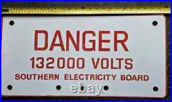 Genuine Vintage Enamel Sign for Your Man Cave Garage Workshop Shed, 60 x 30cm