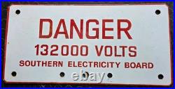 Genuine Vintage Enamel Sign for Your Man Cave Garage Workshop Shed, 60 x 30cm