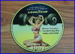 Good Year Tires Vintage porcelain enamel sign