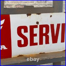 HONDA Enamel Sign 23.6x7.9 (60x20cm) Unique Vintage Retro Service Metal Signage HONDA Enamel Sign 23.6x7.9 (60x20cm) Unique Vintage Retro Service Metal Signage