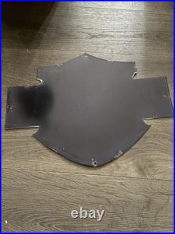 Harley-Davidson Motorcycles Vintage Style Porcelain enamel Garage Sign 20 X 14 Harley-Davidson Motorcycles Vintage Style Porcelain enamel Garage Sign 20 X 14