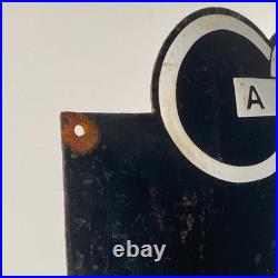 Horch Enamel Sign 56x40cm (22x15.7) Rare Vintage Porcelain Garage Wall Sign