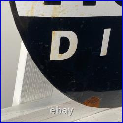 Horch Enamel Sign 56x40cm (22x15.7) Rare Vintage Porcelain Garage Wall Sign