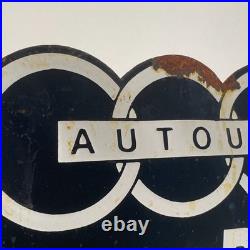 Horch Enamel Sign 56x40cm (22x15.7) Rare Vintage Porcelain Garage Wall Sign Horch Enamel Sign 56x40cm (22x15.7) Rare Vintage Porcelain Garage Wall Sign