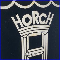 Horch Enamel Sign 56x40cm (22x15.7) Rare Vintage Porcelain Garage Wall Sign