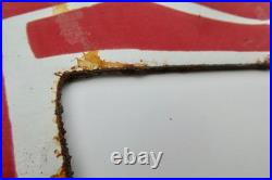 Huge Vintage Enamel Pegusus Mobiloil Sign