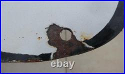 Huge Vintage Enamel Pegusus Mobiloil Sign