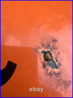 Huge Vintage Original Brooke Bond Tea Enamel Advertising Shop Display Sign