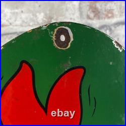 IGOL Enamel Sign 15.7x11 (40x28cm) Nice Vintage Motor Oil Garage Porcelain Sign IGOL Enamel Sign 15.7x11 (40x28cm) Nice Vintage Motor Oil Garage Porcelain Sign