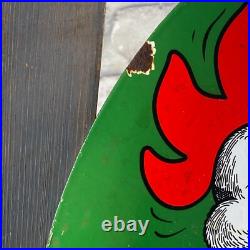 IGOL Enamel Sign 15.7x11 (40x28cm) Nice Vintage Motor Oil Garage Porcelain Sign IGOL Enamel Sign 15.7x11 (40x28cm) Nice Vintage Motor Oil Garage Porcelain Sign