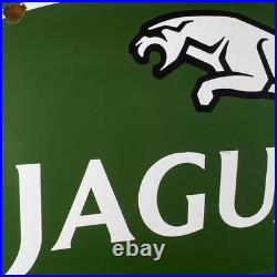 JAGUAR Enamel Sign 39.4x19.7 (100x50cm) Retro XXL Vintage Car Garage Decoration