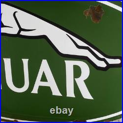 JAGUAR Enamel Sign 39.4x19.7 (100x50cm) Retro XXL Vintage Car Garage Decoration